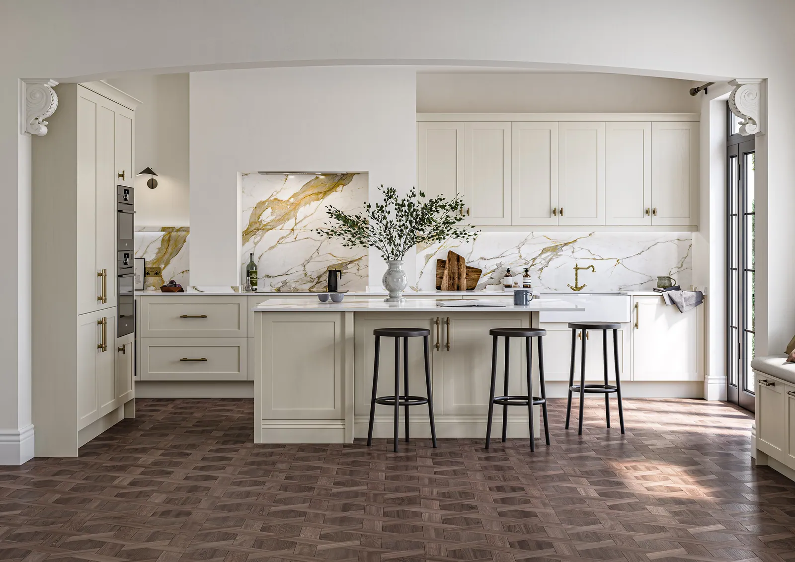 Crathorne Handleless kitchen by Second Nature
