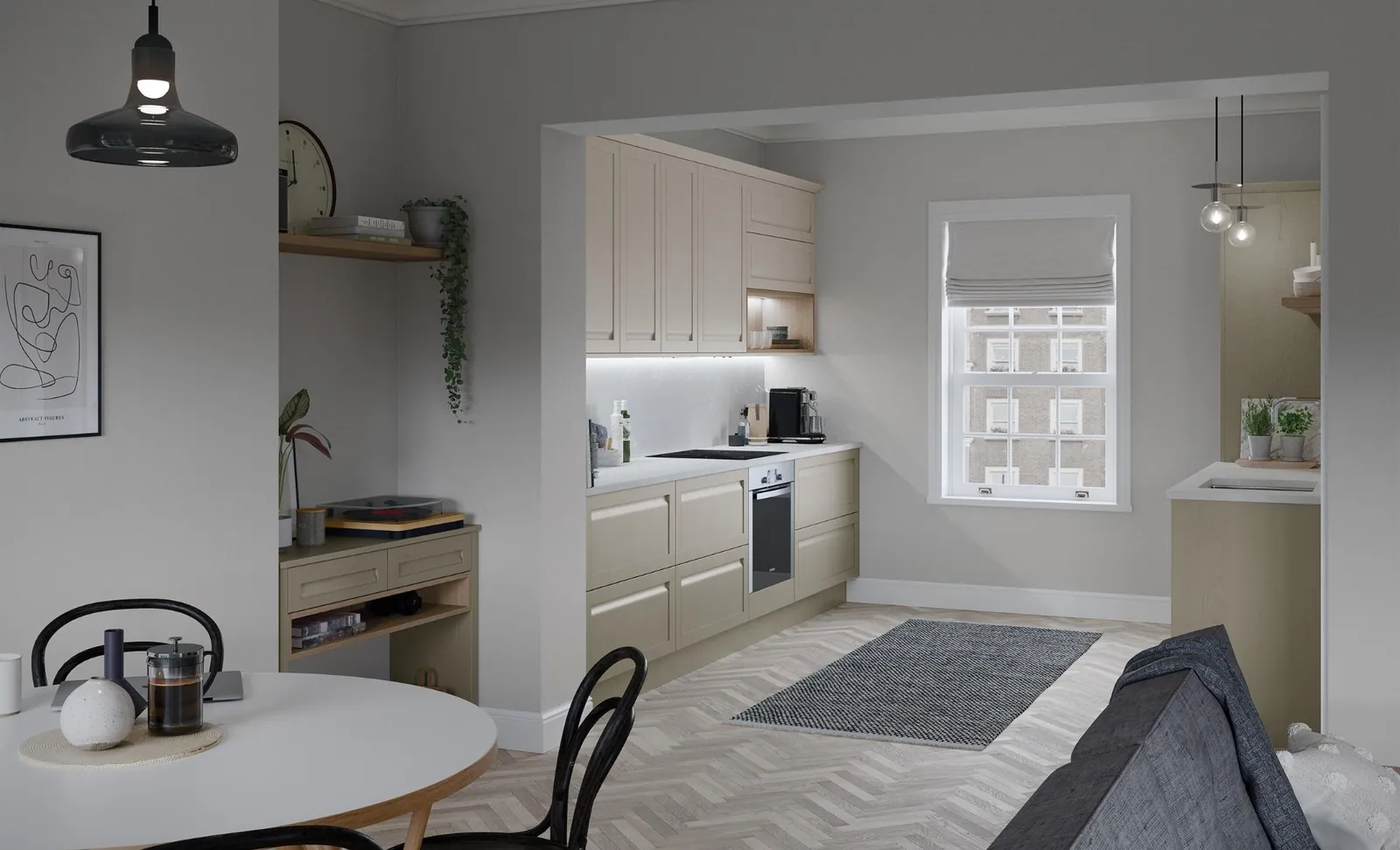 Harborne Handleless kitchen by Stori
