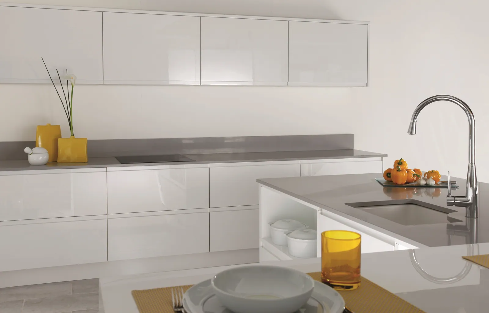 Malmo Gloss kitchen by Burbidge