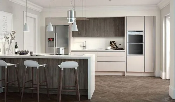 Porter Matt Handleless kitchen by Second Nature