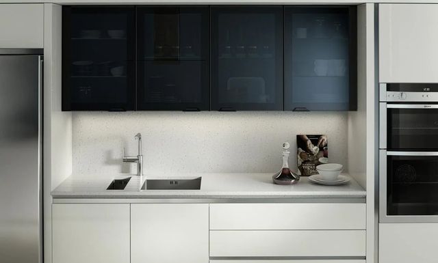 Feature Glazed kitchen by Second Nature