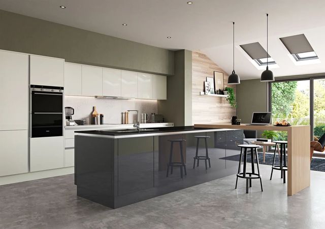 Zola Gloss kitchen by Stori