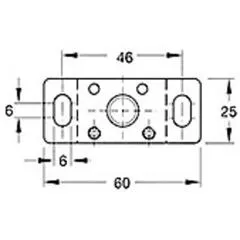 Concealed Shelf Support Heavy Duty Wall Fixing
