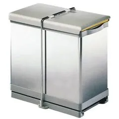 Automatic Pull-Out Double Bin, 28 Litre