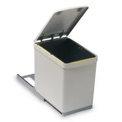 Pull-Out Waste Bin, 16 Litre, Plastic