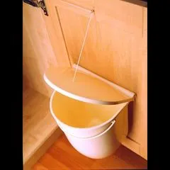 Door Mounted Waste Bin, 12l