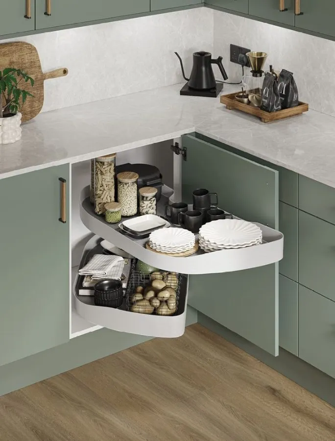 TRIGON Corner Pull-Out - White