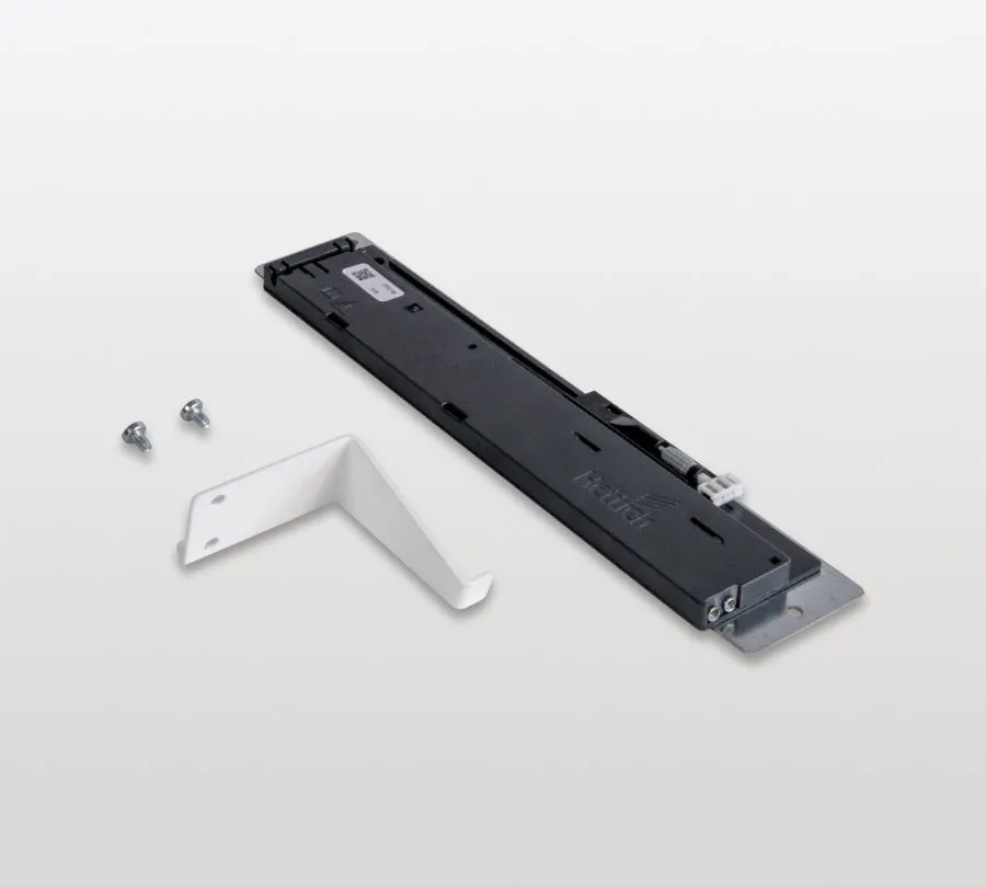 Push to open device for base pull out