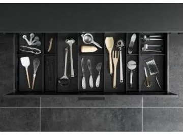 AMBIA-LINE Utensil Insert Kit - Carbon black matt