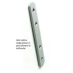 Larder Front Panel Connecting Plate, 135 x 20 x 3mm