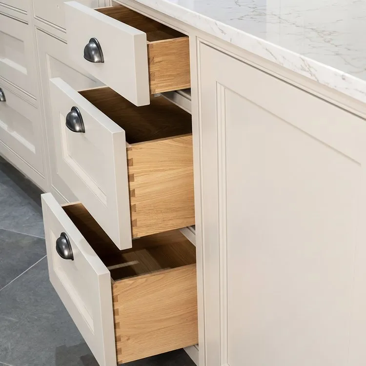 Oak dovetail drawers