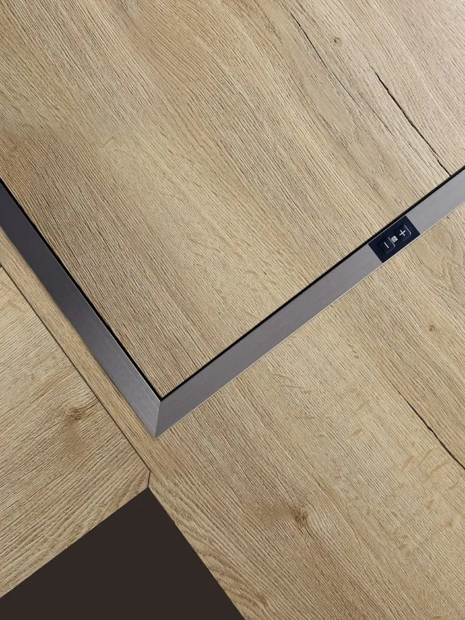 Qanto Corner Unit with Aluminium Frame