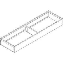 Ambia-Line For Legrabox Steel Filler Frame 50mm H 118mm Wide