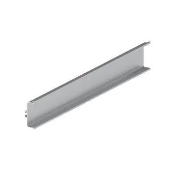 Handleless rail profiles