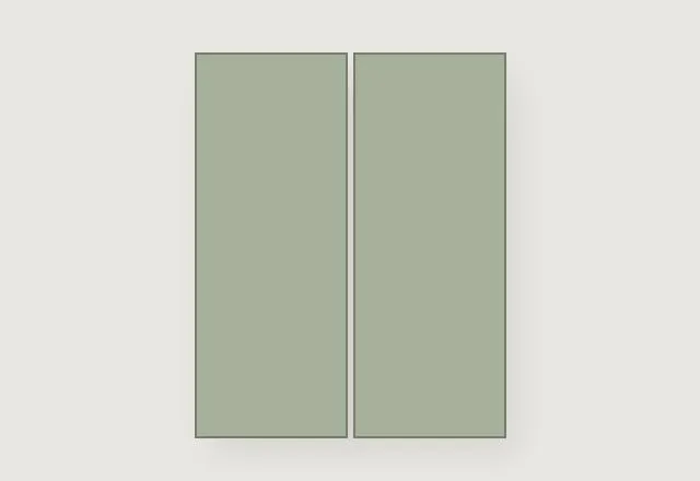 Tavola kitchen, Sage Green