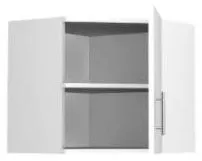 600 x 600mm Diagonal Corner Wall Unit 575mm High