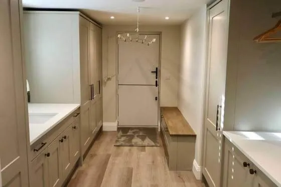 Fitzroy kitchen, Utility/Boot room in Fitzroy Stone · Stone