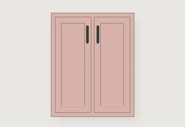 Arrington kitchen, Vintage Pink