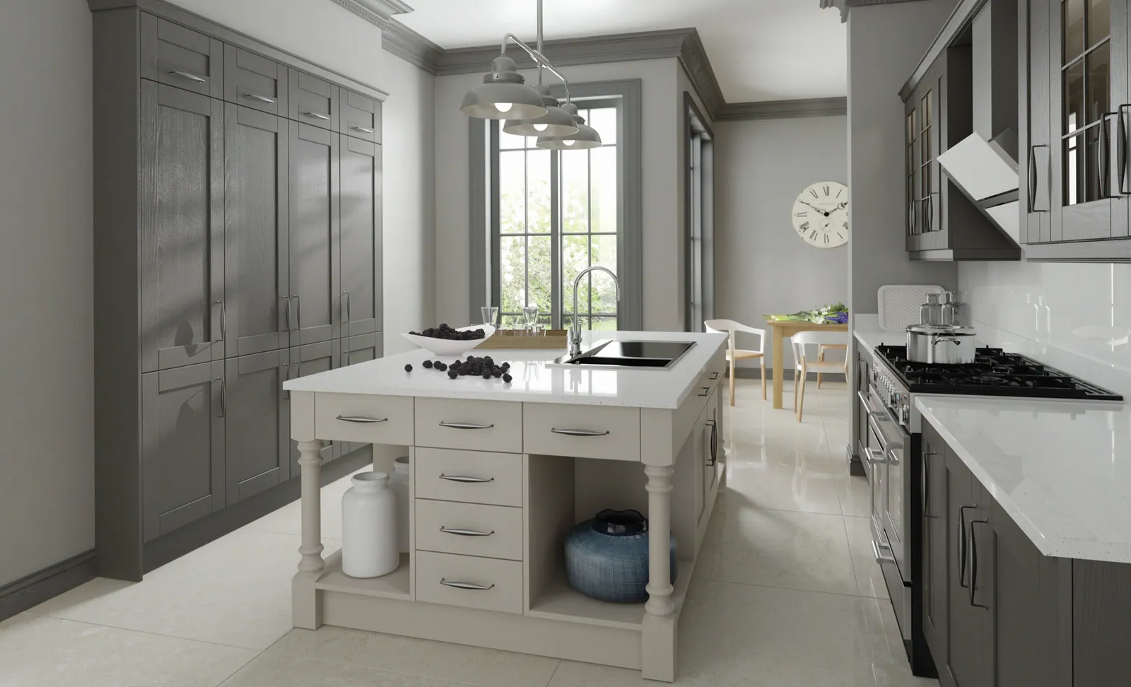 Madison kitchen, Lava