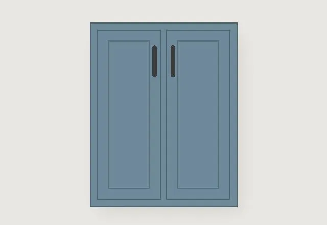 Arrington kitchen, Pantry Blue
