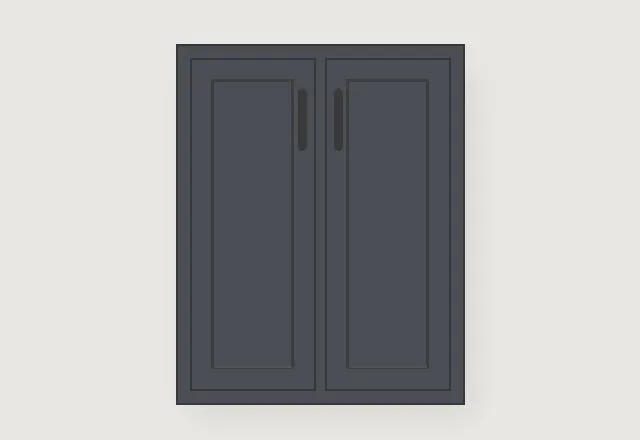 Arrington kitchen, Gunmetal Grey