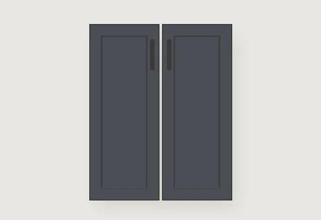 Georgia kitchen, Gunmetal Grey