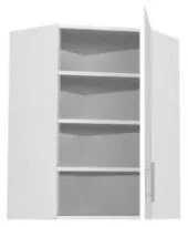 600 x 600mm Diagonal Corner Wall Unit 900mm High