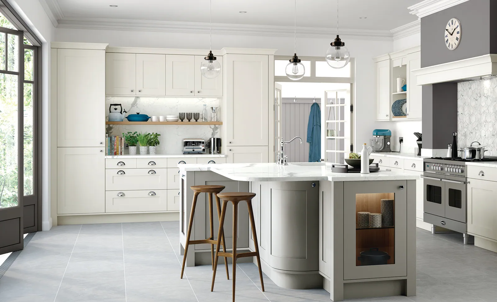 Georgia kitchen, Stone