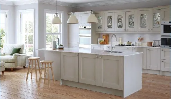 Madison kitchen, Light Grey