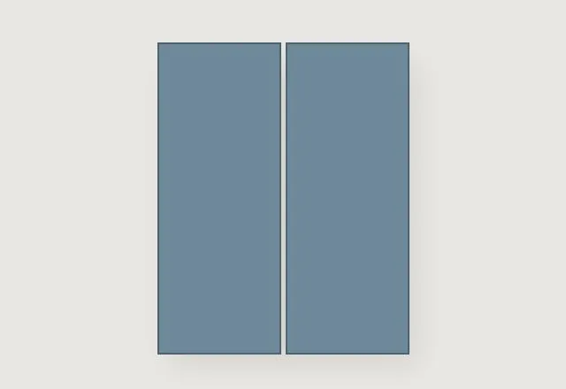 Tavola kitchen, Pantry Blue