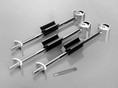 Zipbolt Connectors - 3 Pack (16-25mm Worktops)