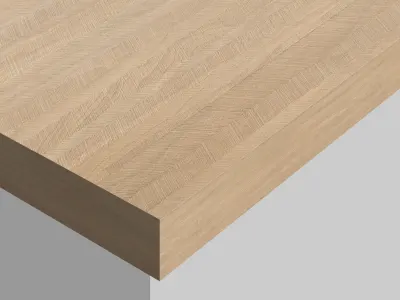 Ravenna Chevron worktop 3m x 635mm x 38mm
