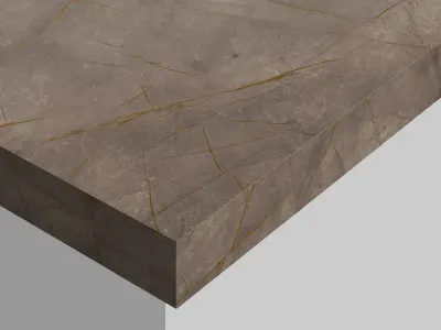 Bronze Marble worktop 3m x 635mm x 38mm