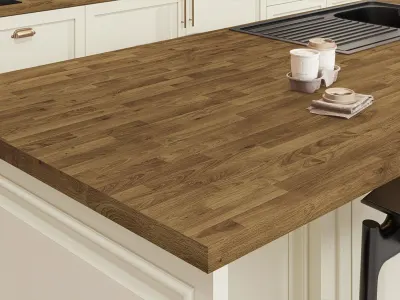 Woodland Oak worktop 3m x 635mm x 38mm