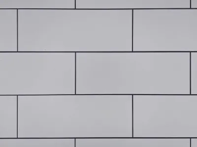 White Metro Tile 3m Splashback