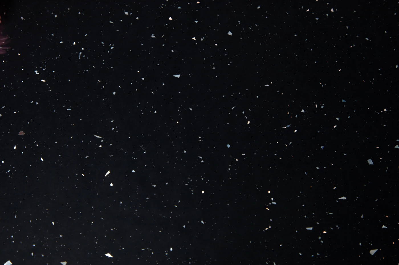 Black Sparkle Square Edge Andromeda laminate kitchen worktop