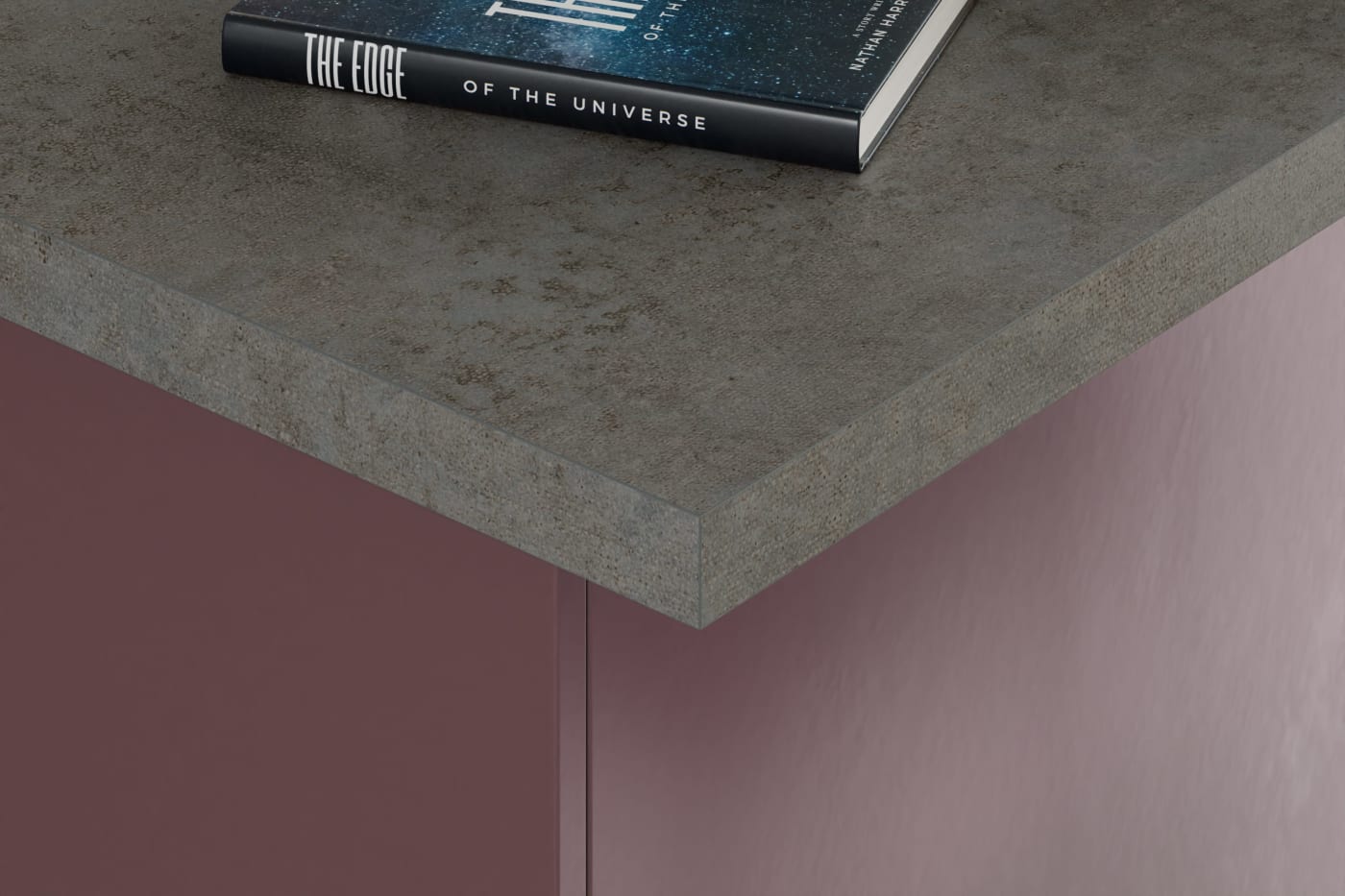Industrial Concrete laminate kitchen worktop