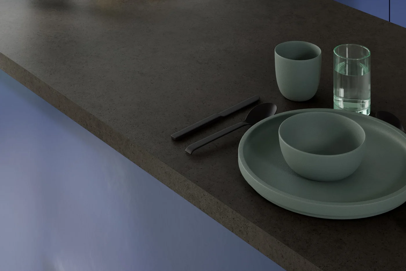 Dusk Granite laminate kitchen worktop