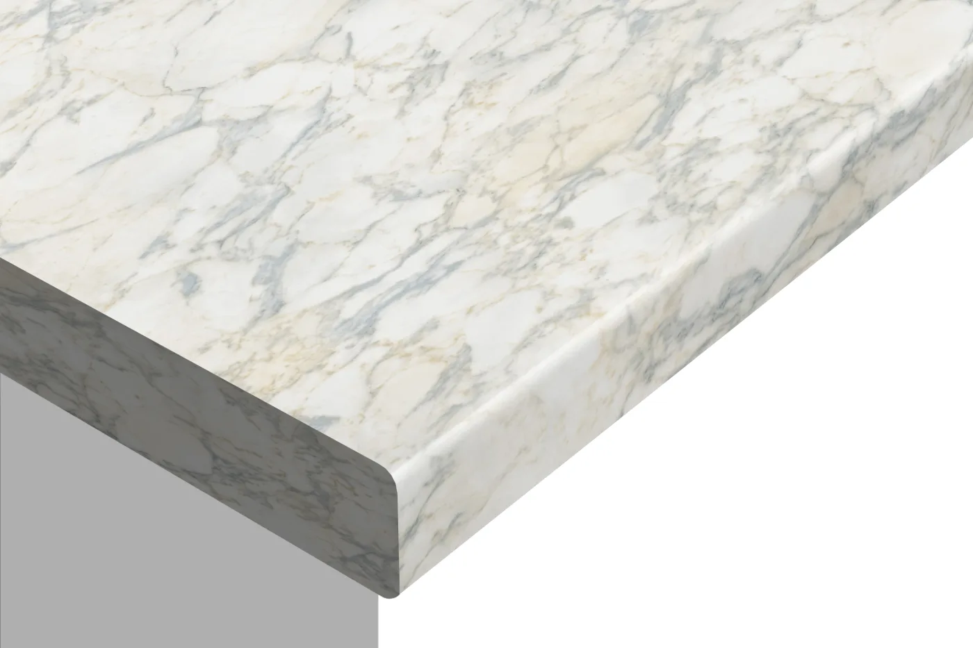 Light Marble laminate kitchen worktop