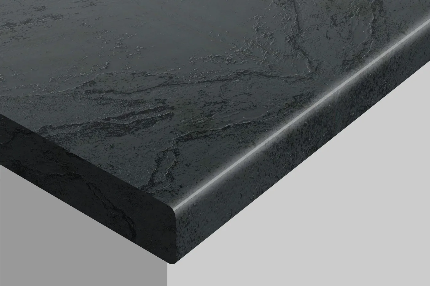 Black Moon laminate kitchen worktop