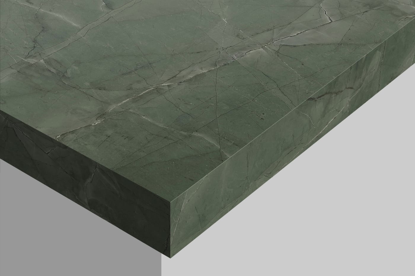 Green Jade laminate kitchen worktop