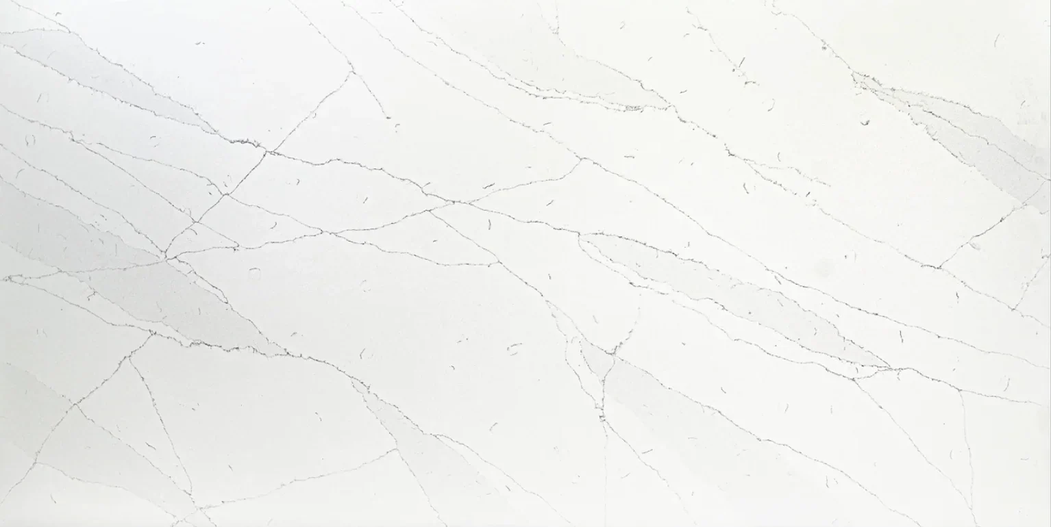Statuario Royal quartz kitchen worktop