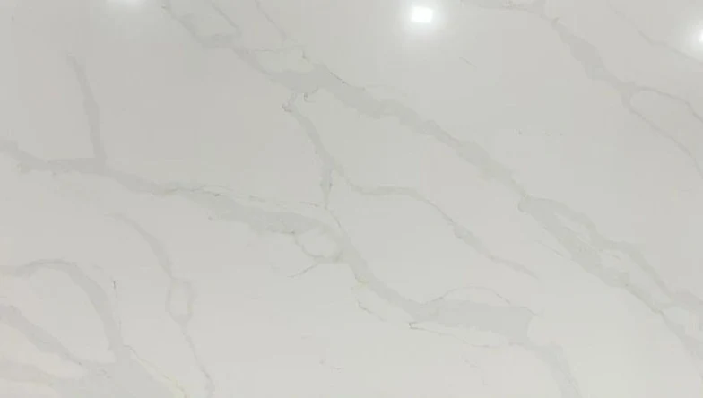 Calacatta Platinum quartz kitchen worktop