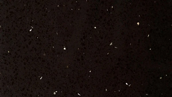 Black Mirrorlux quartz worktop by BQS