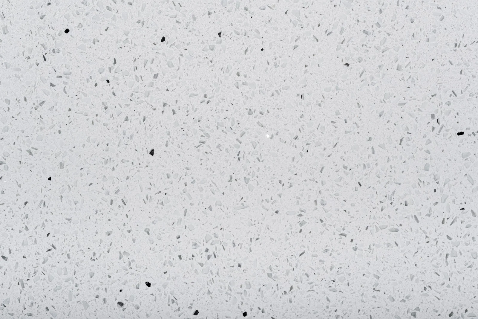 Bianco Galaxy quartz kitchen worktop