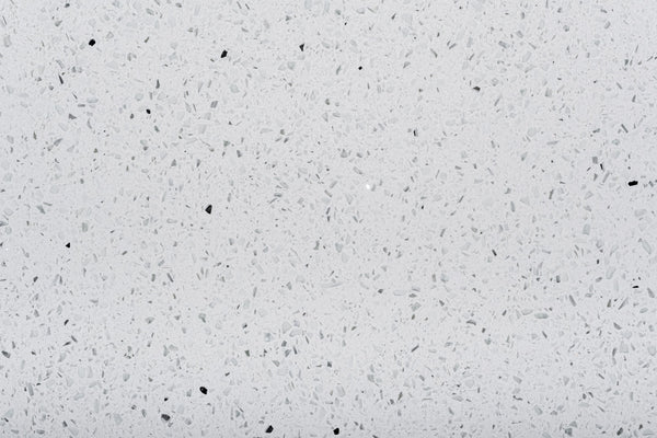 Bianco Galaxy quartz worktop by PQS
