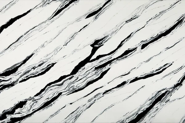 Blanco Noir quartz worktop by Fugen