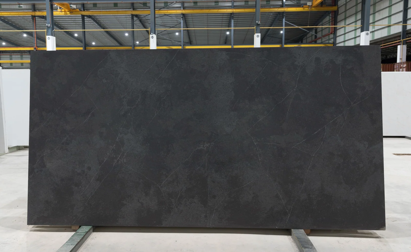 Imperial Black quartz kitchen worktop