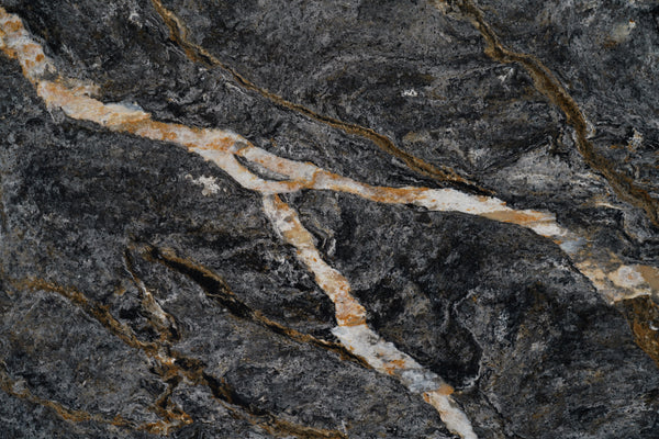 Cosmic Black quartz worktop by PQS