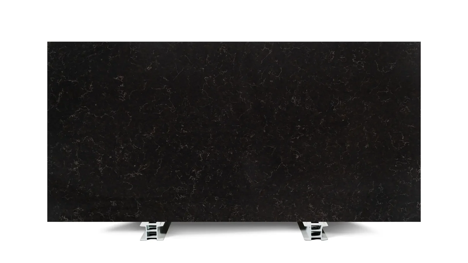 Unistone UniQ Java Black quartz kitchen worktop